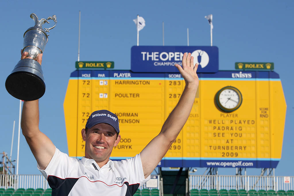 Padraig Harrington, the Champion Golfer of 2007 and 2008